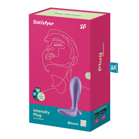 Satisfyer Intensity App Control Anal Pleasure Plug - Rabbit Vibrators