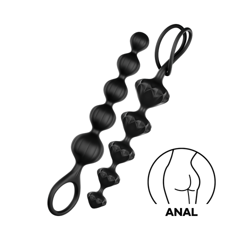 Satisfyer Beginners and Anal Training Beads - Anal Beads and Balls
