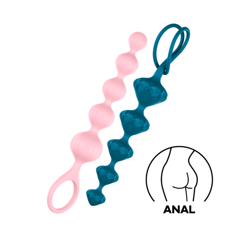 Satisfyer Beginners and Anal Training Beads - Anal Beads and Balls