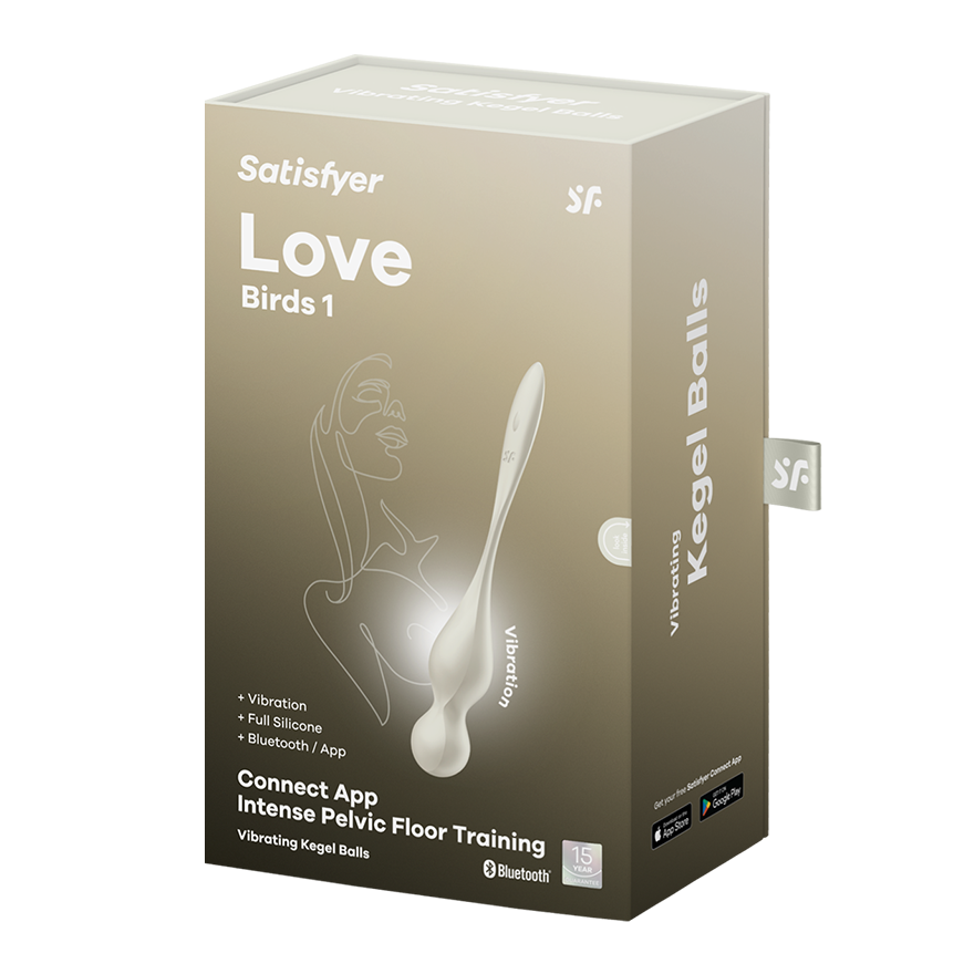 Satisfyer Love Birds 1 App Control Kegel Exercisers Clit Ticklers and Pulsators