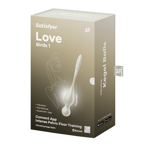 Satisfyer Love Birds 1 App Control Kegel Exercisers - Clit Ticklers and Pulsators