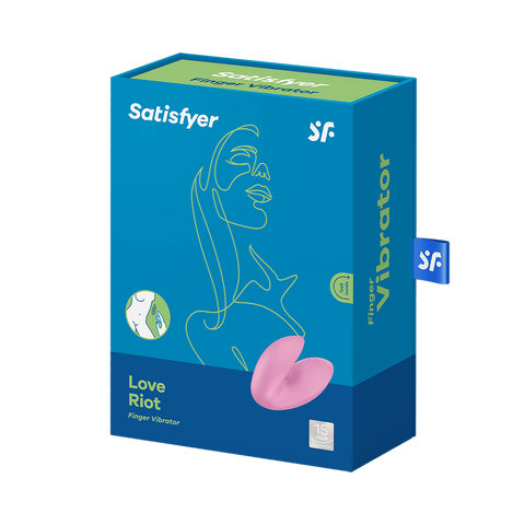 Satisfyer Love Riot 12 Functions Versatile Adult Finger Vibrator - Personal Massagers