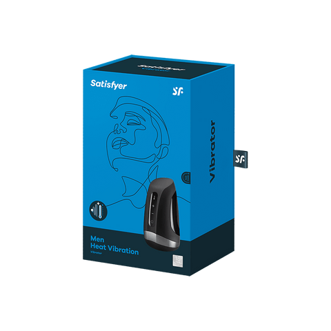 Satisfyer Men Heat Vibration Male Masturbator - Masturbators and Strokers