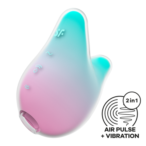 Satisfyer Mermaid USB Rechargeable Clitoral Vibrator - Clit Ticklers and Pulsators