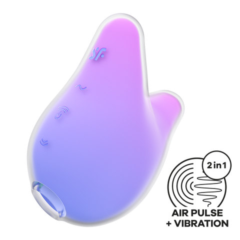 Satisfyer Mermaid USB Rechargeable Clitoral Vibrator - Clit Ticklers and Pulsators