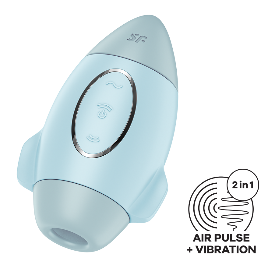 Satisfyer Mission Control Double Air Pulse Clitoral Vibrator Pussy And Clit Toys