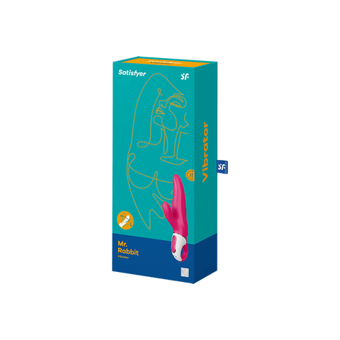 Satisfyer Mister Rabbit 12 Functions Adult Vibrator - Rabbit Vibrators