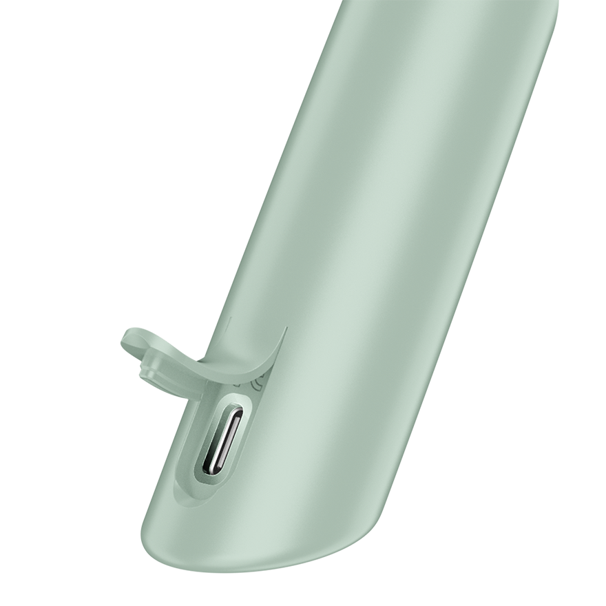 Satisfyer Naughty Kiss Rechargeable Air Pulse Clitoral Massager Clit Ticklers and Pulsators