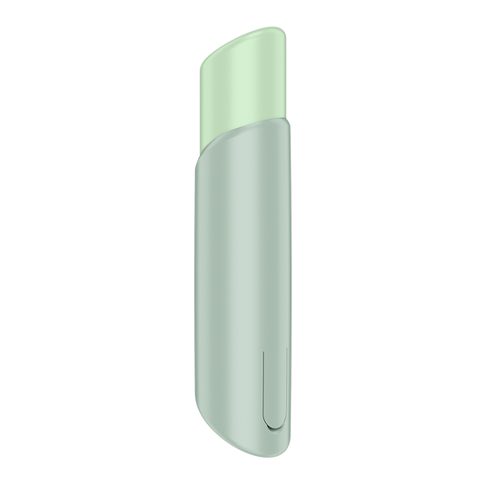 Satisfyer Naughty Kiss Rechargeable Air Pulse Clitoral Massager - Clit Ticklers and Pulsators