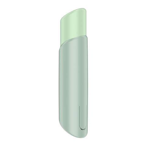 Satisfyer Naughty Kiss Rechargeable Air Pulse Clitoral Massager - Clit Ticklers and Pulsators