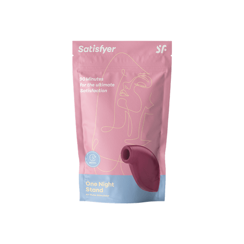 Satisfyer One Night Stand Silicone Clitoral Vibrator - Clit Ticklers and Pulsators