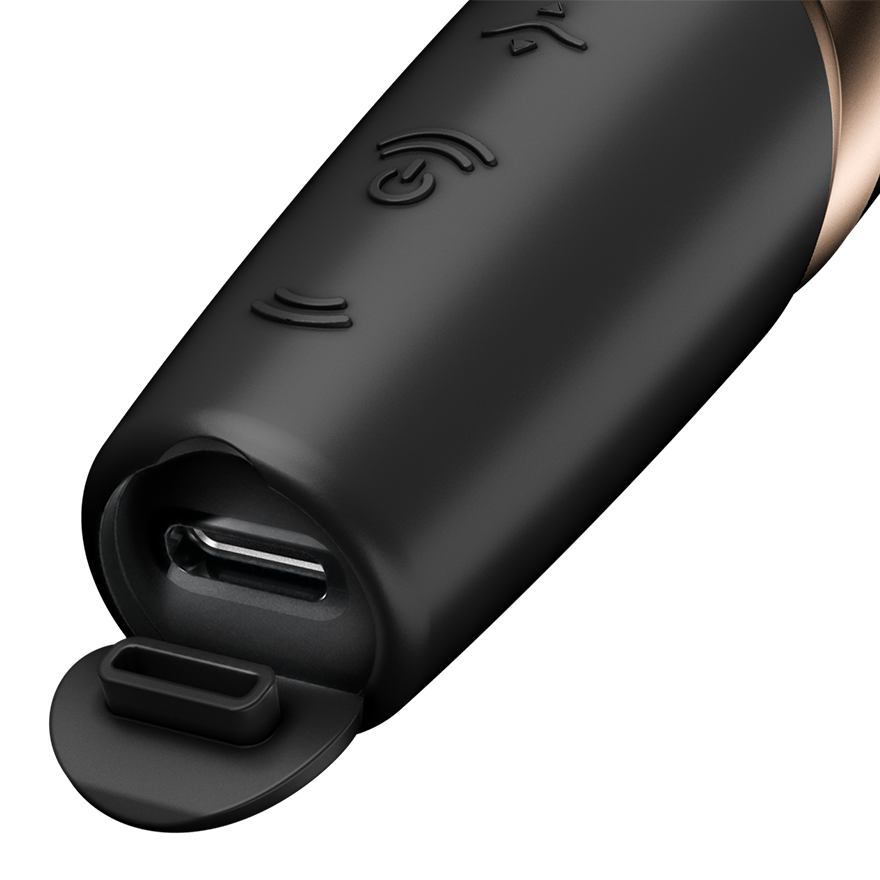 Satisfyer Perfect Kiss Mini Air Wave Clitoral Massager Clit Ticklers and Pulsators