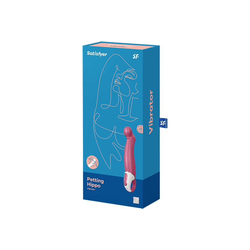 Satisfyer Petting Hippo 12 Functions Sensual G Spot Vibrator G-Spot Vibrators