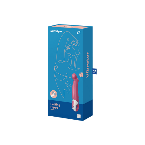 Satisfyer Petting Hippo 12 Functions Sensual G Spot Vibrator - G-Spot Vibrators