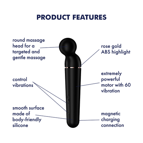Satisfyer Planet Wand-er 60 Functions Personal Adult Massager - Personal Massagers