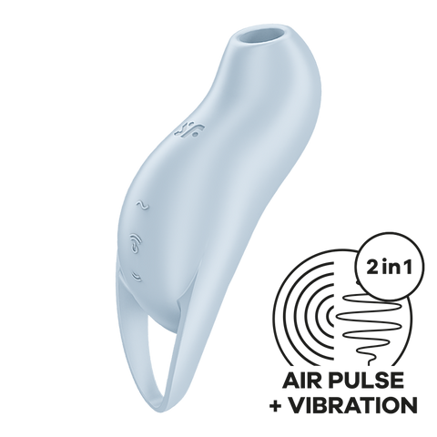 Satisfyer Pocket Pro 1 Multi Functions Silicone Clitoral Massager - Clit Ticklers and Pulsators