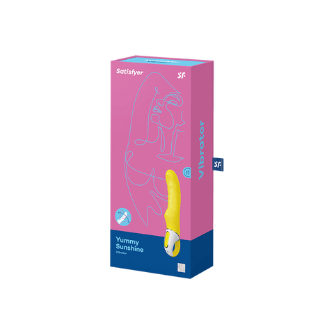 Satisfyer Yummy Sunshine 12 Functions Curved G Spot Massager - G-Spot Vibrators
