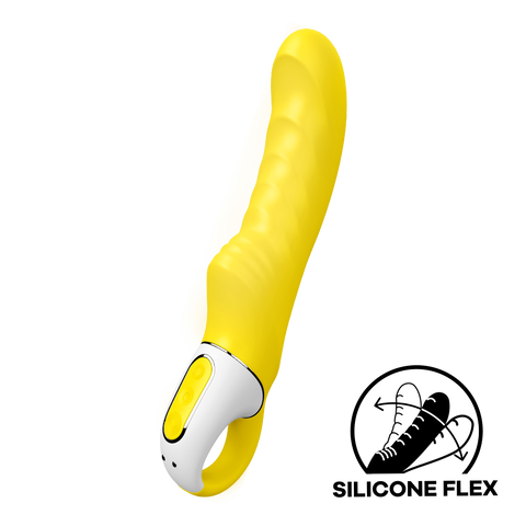 Satisfyer Yummy Sunshine 12 Functions Curved G Spot Massager - G-Spot Vibrators