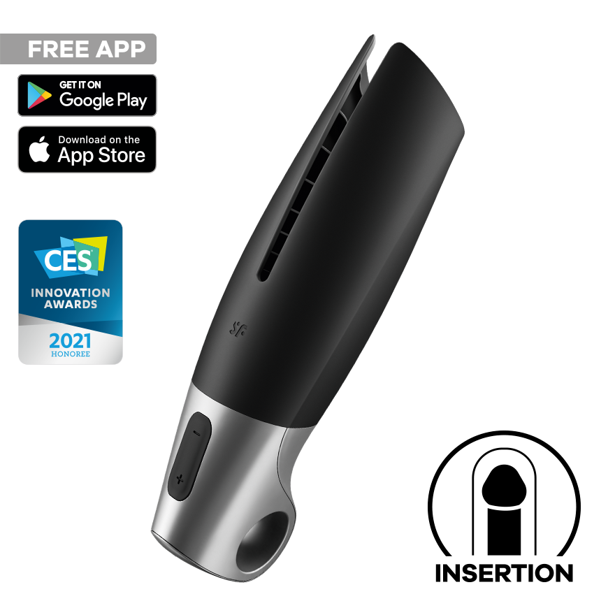 Satisfyer Power App Controlled Male Masturbator Masturbators and Strokers