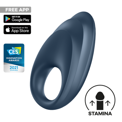 Satisfyer Powerful One App Connected Cock Ring Vibrator - Cock Rings