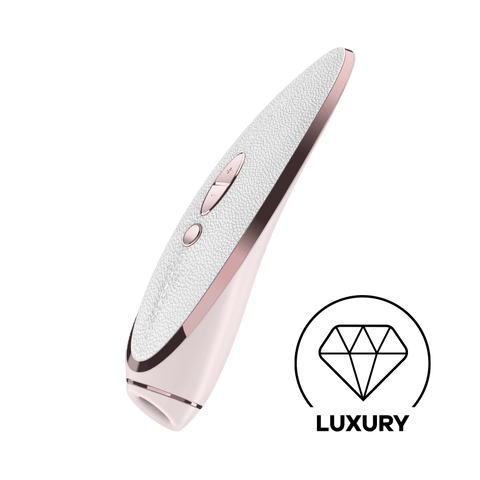 Satisfyer Pret a Porter Luxury Silicone Clitoral Massager - Clit Ticklers and Pulsators