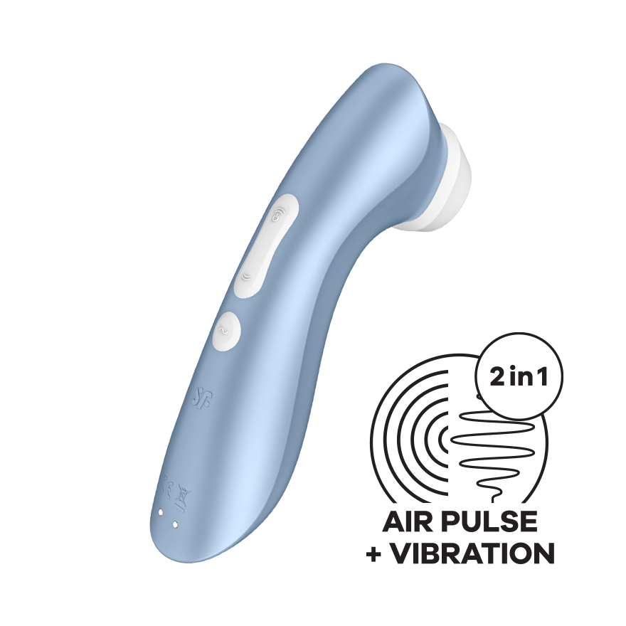 Satisfyer Pro 2+ Air Pulse Vibrating Clitoral Stimulator Clit Ticklers and Pulsators