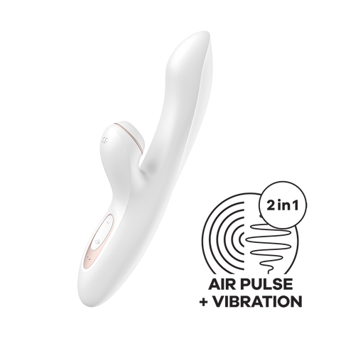 Satisfyer Pro Multi Functions G Spot Rabbit Vibrator - Clit Ticklers and Pulsators