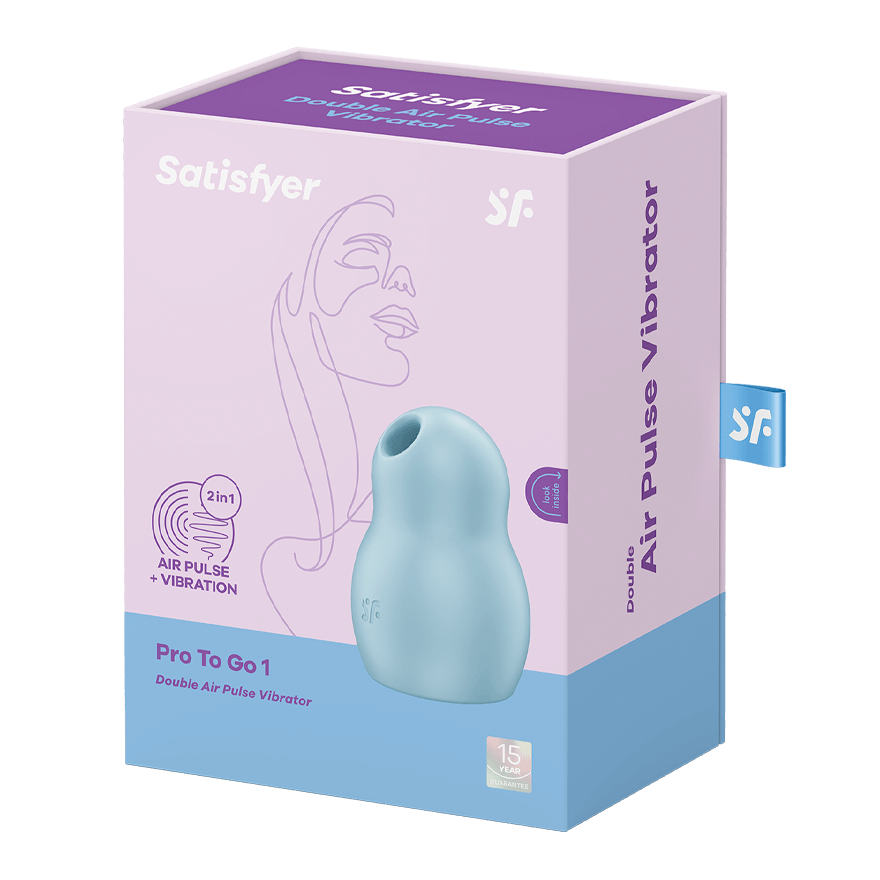 Satisfyer Pro To Go 1 Air Pulse Clitoral Vibrator G-Spot Vibrators