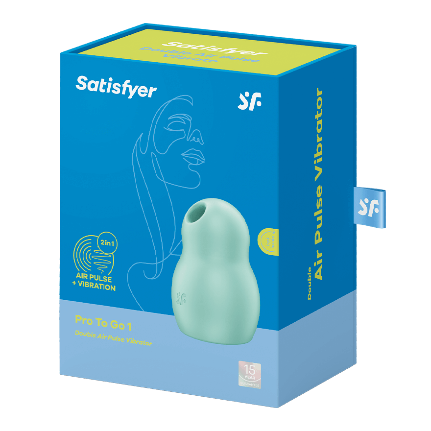 Satisfyer Pro To Go 1 Air Pulse Clitoral Vibrator G-Spot Vibrators