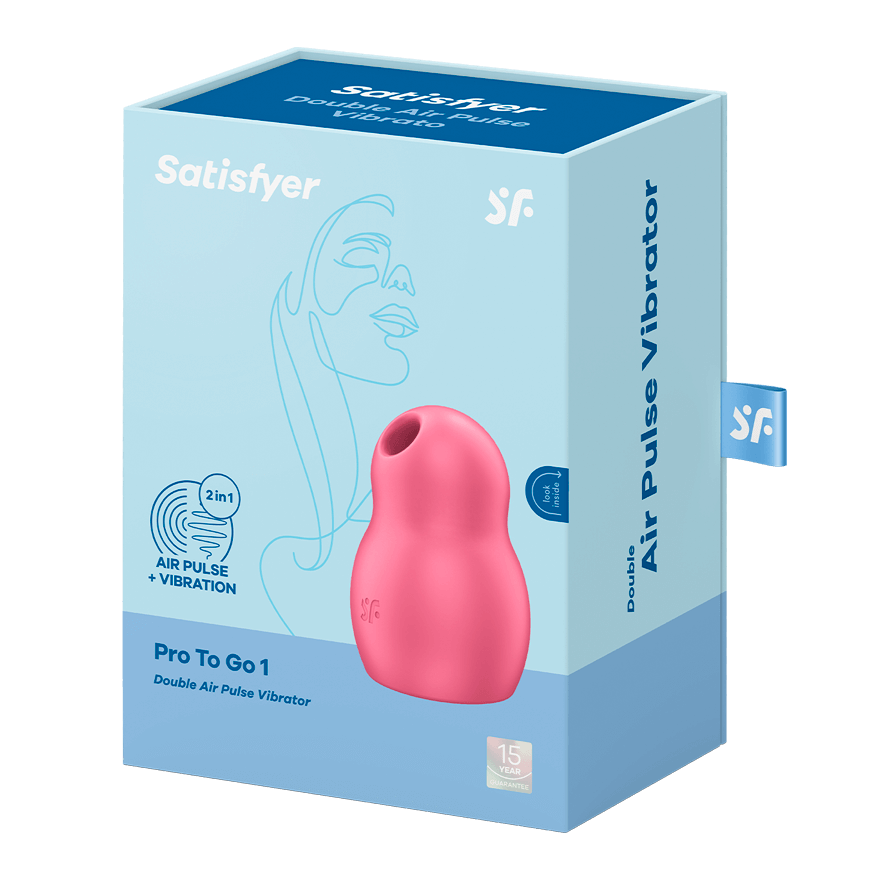 Satisfyer Pro To Go 1 Air Pulse Clitoral Vibrator G-Spot Vibrators