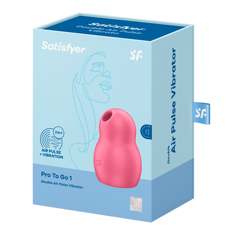 Satisfyer Pro To Go 1 Air Pulse Clitoral Vibrator - G-Spot Vibrators