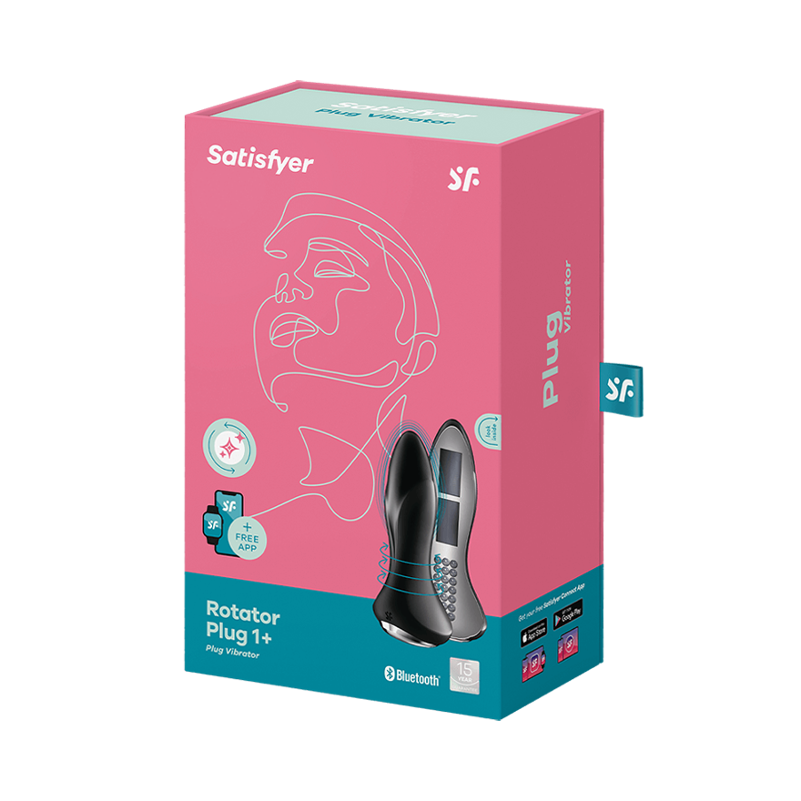Satisfyer Rotator Plug 1 App Connected Anal Vibrator Remote Control Vibrators