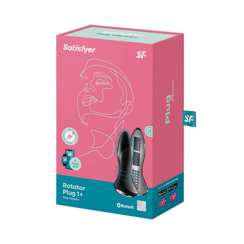 Satisfyer Rotator Plug 1 App Connected Anal Vibrator - Remote Control Vibrators