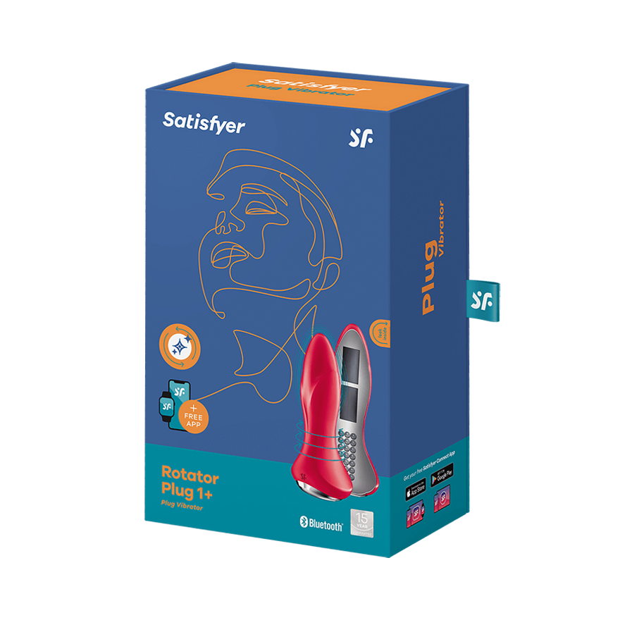 Satisfyer Rotator Plug 1 App Connected Anal Vibrator Remote Control Vibrators