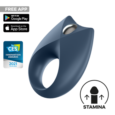 Satisfyer Royal One App Control Multi Functions Vibrating Cock Ring - Vibrating Cock Rings