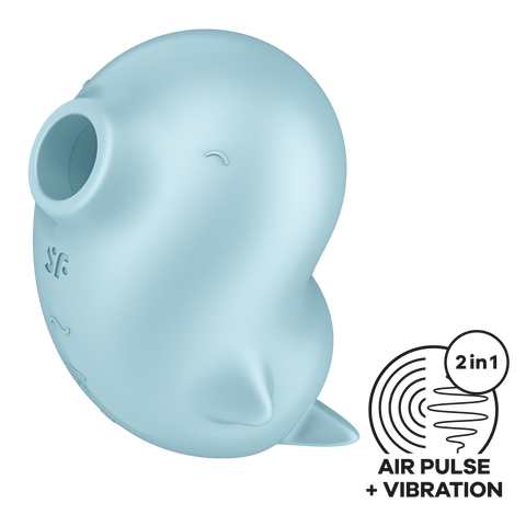 Satisfyer Sassy Seal Air Pulse Clitoral Stimulator - Clit Ticklers and Pulsators