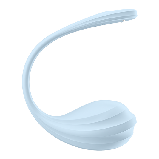 Satisfyer Smooth Petal App Control 12 Functions G Spot Vibrator - Clit Ticklers and Pulsators