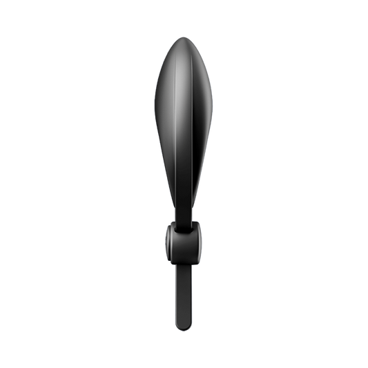 Satisfyer Sniper Silicone Male Penis Ring Black - Ball and Cock Toys