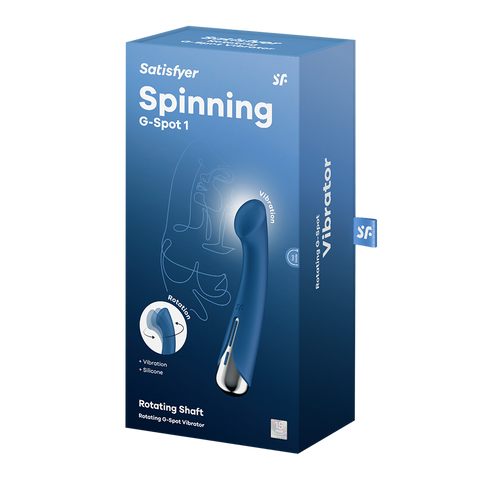 Satisfyer Spinning G-Spot 1 Rotating and Vibrating G Spot Massager - Realistic Dildos