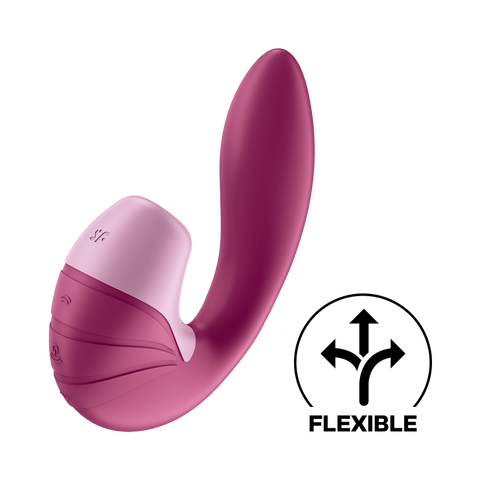 Satisfyer Supernova Air Pulse Clitoral and G Spot Vibrator - Clit Ticklers and Pulsators