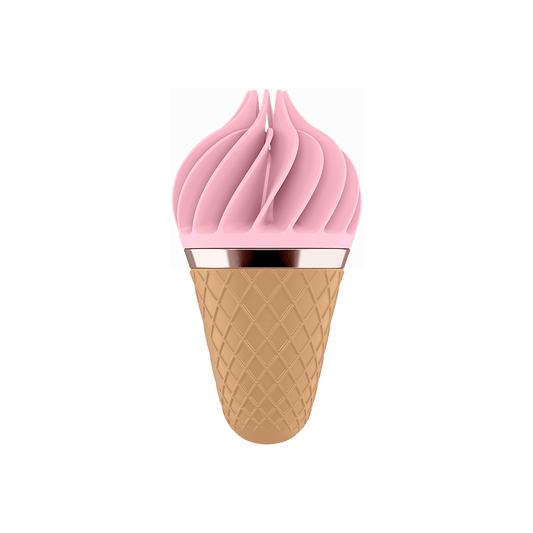 Satisfyer Sweet Treat Spinnator USB Rechargeable Stimulator with Rotating Head Pink - Personal Massagers