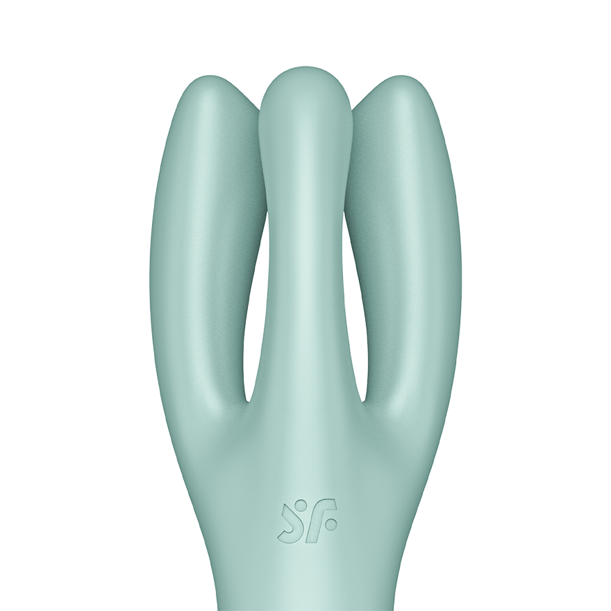 Satisfyer Threesome 3 Layon 3 Motors Clitoral Vibrator Clit Ticklers and Pulsators