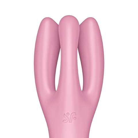 Satisfyer Threesome 3 Layon 3 Motors Clitoral Vibrator - Clit Ticklers and Pulsators