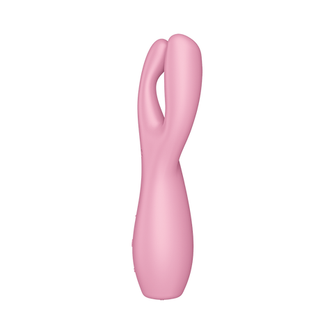 Satisfyer Threesome 3 Layon 3 Motors Clitoral Vibrator - Clit Ticklers and Pulsators