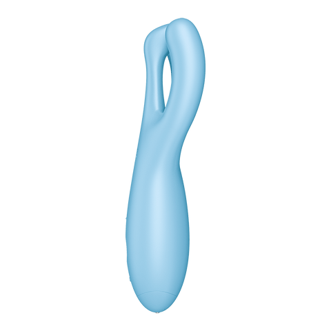 Satisfyer Threesome 4 App Controlled Vibrating Clitoral Massager - Clit Ticklers and Pulsators