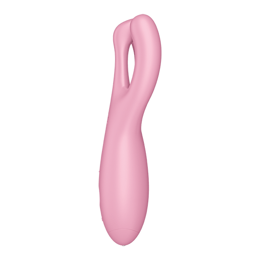 Satisfyer Threesome 4 App Controlled Vibrating Clitoral Massager - Clit Ticklers and Pulsators