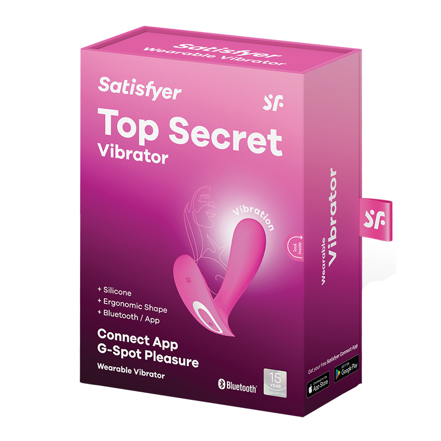 Satisfyer Top Secret App Control G Spot Vibrator Remote Control Vibrators