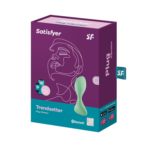 Satisfyer Trendsetter App Connected Vibrating Butt Plug - Rabbit Vibrators