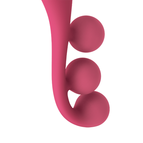 Satisfyer Tri Ball 1 Silicone 50 Functions Multi Vibrator - Clit Ticklers and Pulsators