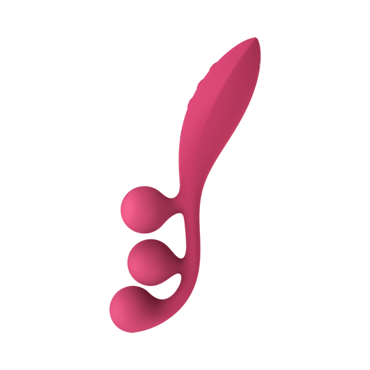 Satisfyer Tri Ball 1 Silicone 50 Functions Multi Vibrator - Clit Ticklers and Pulsators